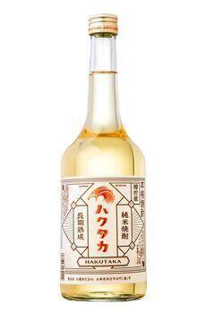 商品イメージのサムネイル　長期熟成 樽貯蔵純米焼酎ハクタカ　720ML