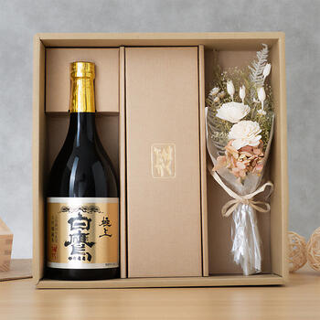 商品イメージのサムネイル　【ミニブーケセット】生もと・大吟醸純米 極上白鷹