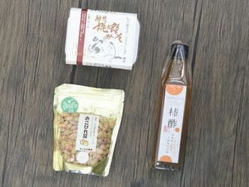 商品イメージのサムネイル　【1年産】信州桃太郎みそ＆おこびれ豆セット