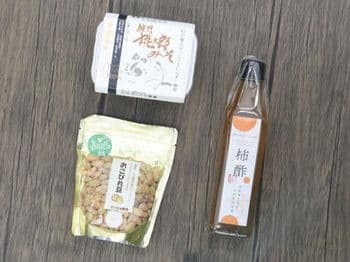 商品イメージのサムネイル　【熟成】信州桃太郎みそ＆おこびれ豆セット